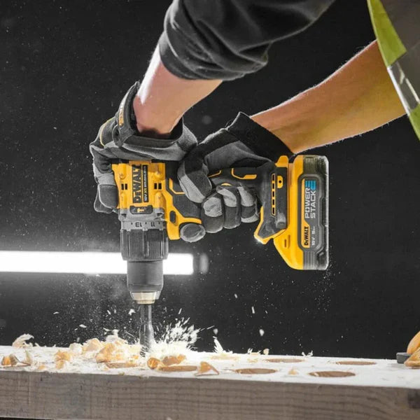 KIT DEWALT ORIGINAL: Taladro de Alto Impacto Inalámbrico + 26 ACCESORIOS [2 BATERIAS de 48V]