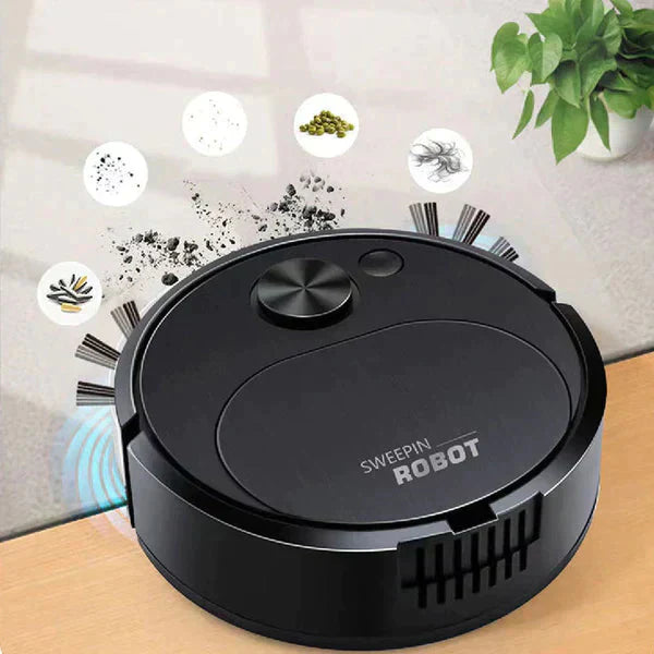 Robot MaxClean - Aspirador Inteligente 3 en 1 con Sensores Anti Colisión