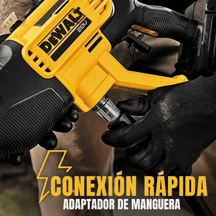 KIT DEWALT ORIGINAL: HIDROLAVADORA PORTATIL + KIT ACCESORIOS + 2 BATERIAS DE REGALLO 48V - PROMOCION CIERRE DE LA TIENDA