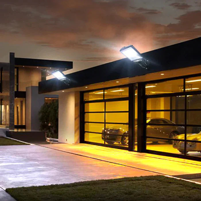 Farolux Solar - Farola LED para Exteriores Sin Instalación Eléctrica
